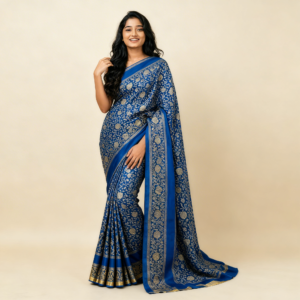 Kanchipuram Saree - Blue