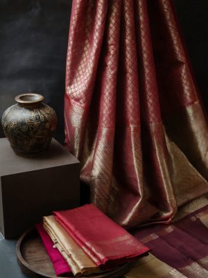 banarasi-silk-saree-red